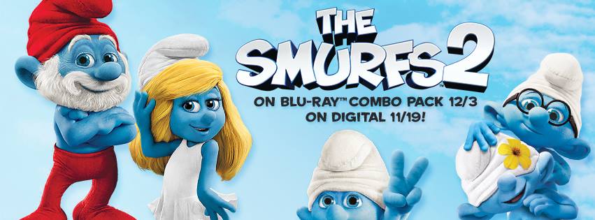 The Smurfs 2 on DVD and Blu-ray