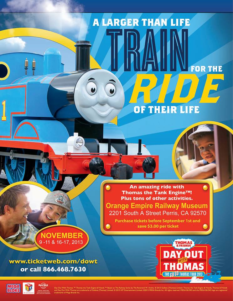 Day Out With Thomas - Southern California Railway Museum