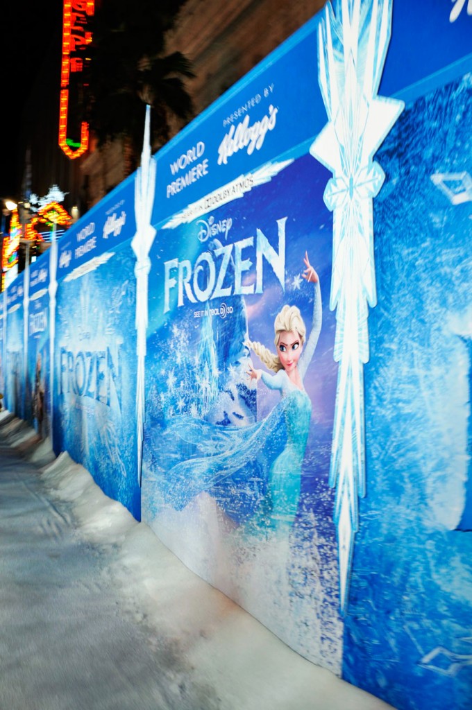 Frozen World Premiere