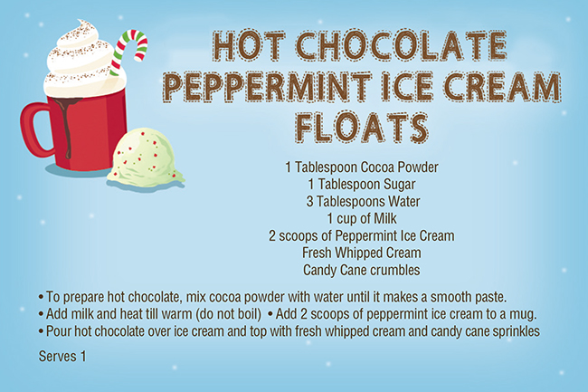 Peppermint Ice Cream Hot Chocolate Recipe