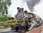 Orange Empire Railway Train to Santas Workshop