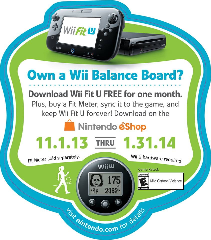 Wii Fit U Free Offer