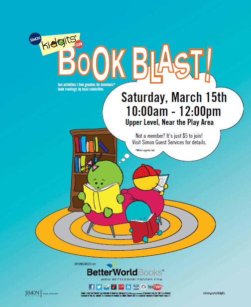 11th Annual Simon Kidgits Club Book Blast Inspires a Love For Reading -  Rockin Mama™