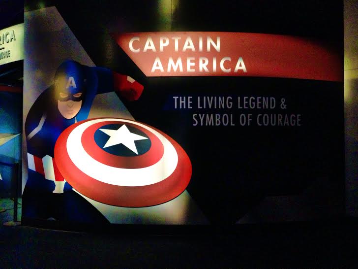 Captain America Experience at Disneyland