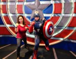 Captain America and Rockin Mama