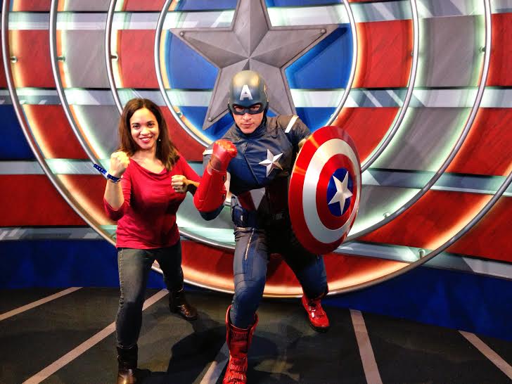 Captain America and Rockin Mama