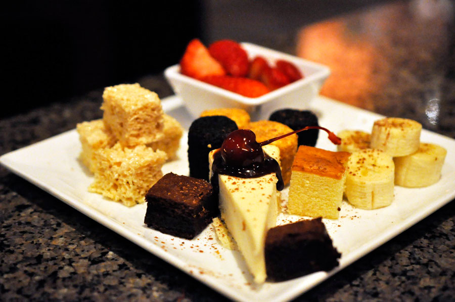 Plate of Desserts