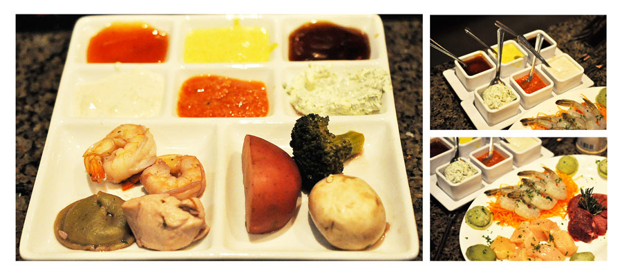 The Melting Pot Dishes