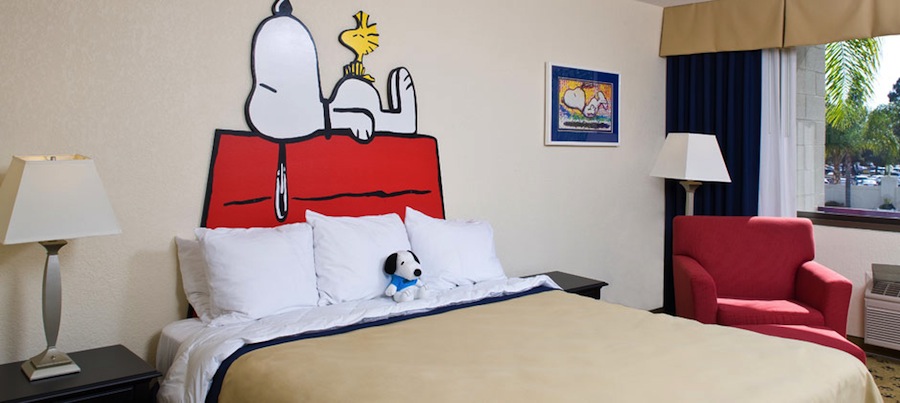 Snoopy Room at Knott's Berry Farm Hotel