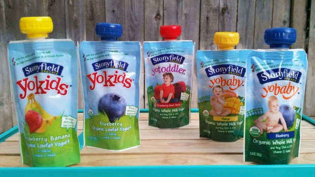 Stonyfield Organic Yogurt Pouches