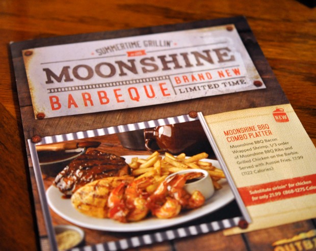 Moonshine BBQ Menu