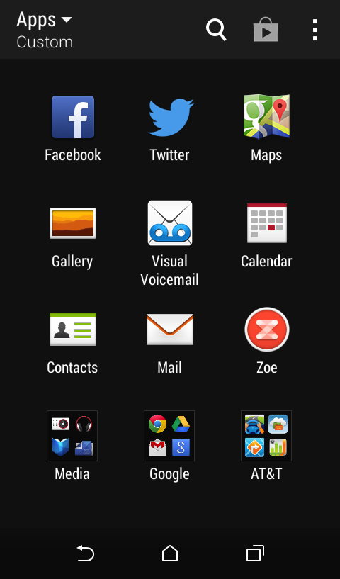 Apps on Android Smart Phone