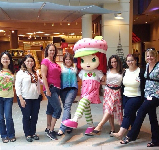 Bloggers at American Greetings HQ