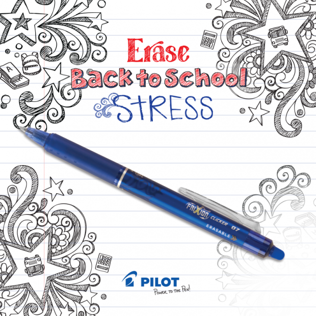 Erase Back to School Stress