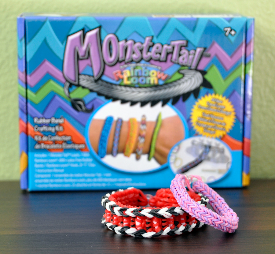 Monster Tail by Rainbow Loom Loch Ness Monster Bracelet Tutorial