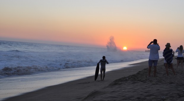 Sunset on the Beach