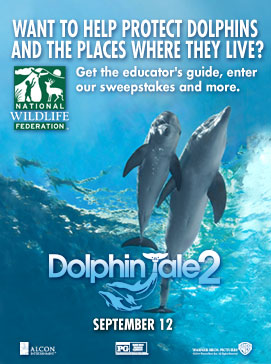 Dolphin Tale 2 and NWF Banner