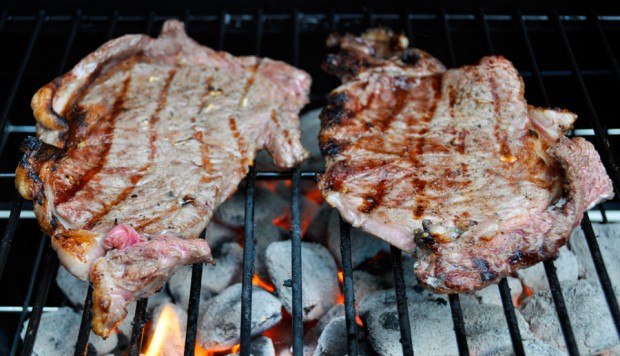 Grilling Steaks