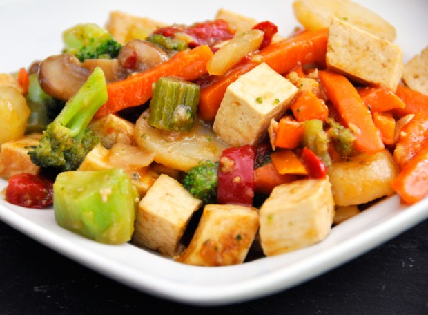 Stir-Fry Tofu and Vegetables