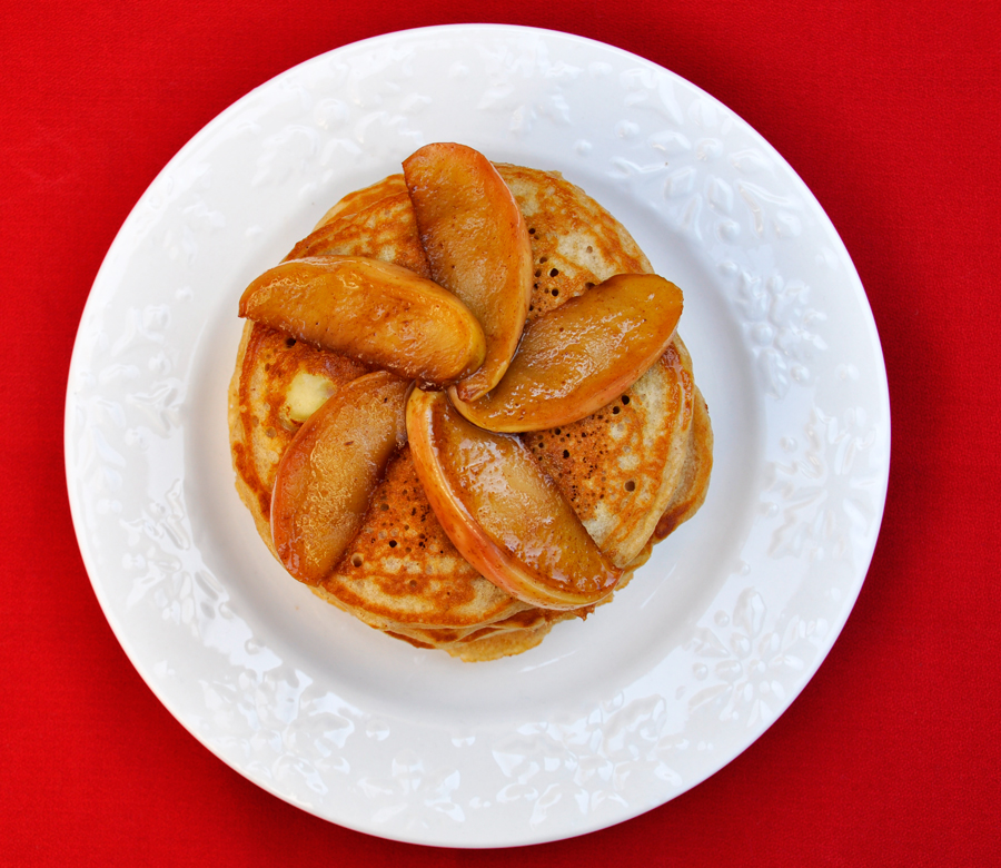 Apple Cinnamon Buttermilk Pancakes Recipe Rockin Mama™