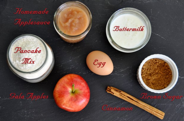 Ingredients for Apple Pancakes