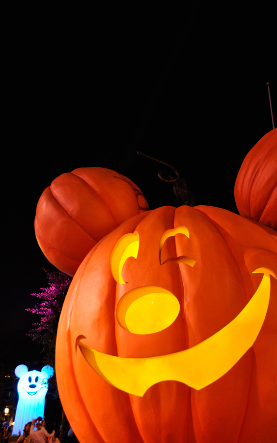 Mickey Pumpkin at Disneyland