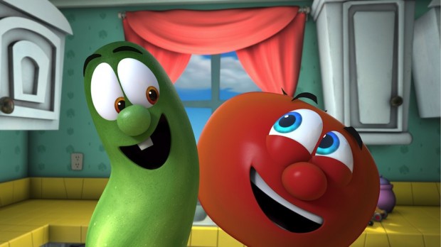 Bob and Larry from VeggieTales