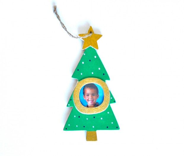 DIY Christmas Photo Ornament