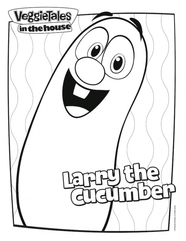 Larry Coloring Page
