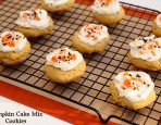 Pumpkin Cake Mix Cookies