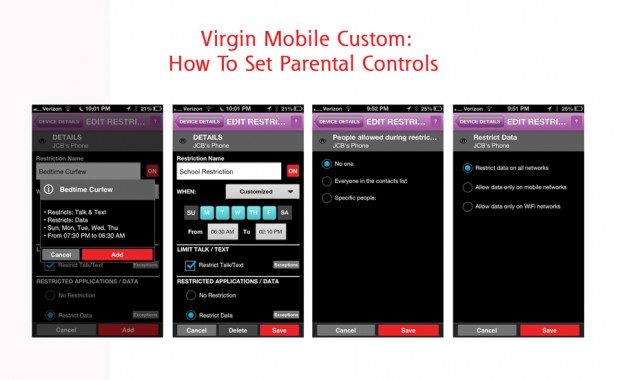 Virgin Mobile Custom Restrictions