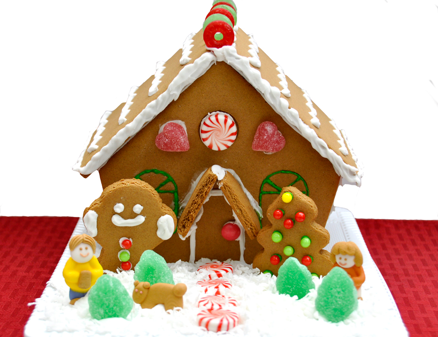 Easy, NoBake Gingerbread House Rockin Mama™