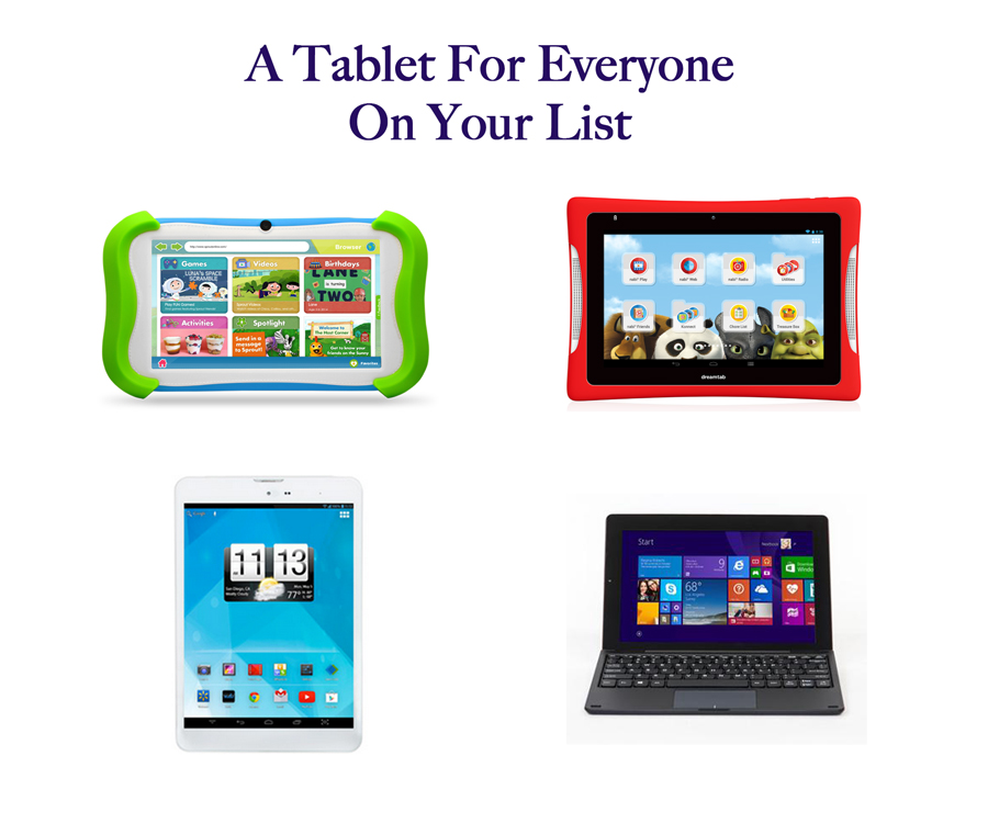 A Tablet For Everyone On Your List! Rockin Mama™