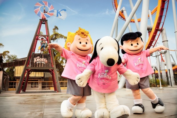Knott's For The Cure Snoopy Lucy Sally