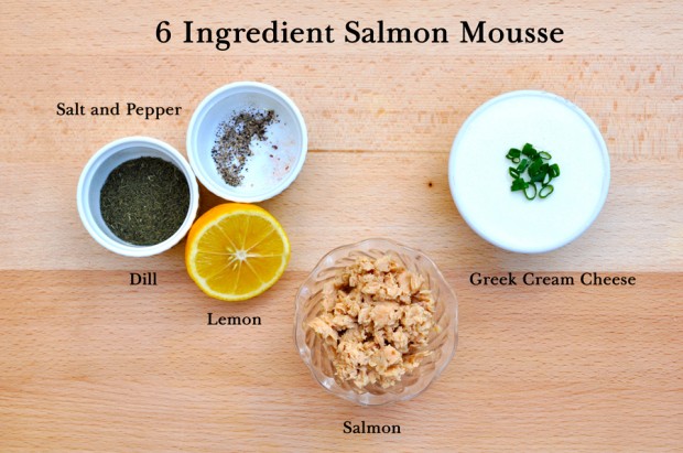 Salmon Mousse Ingredients