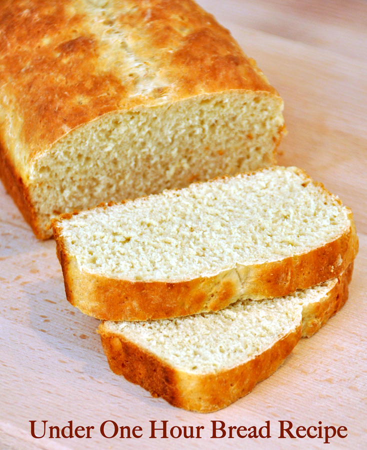 Fresh Bread In Under One Hour