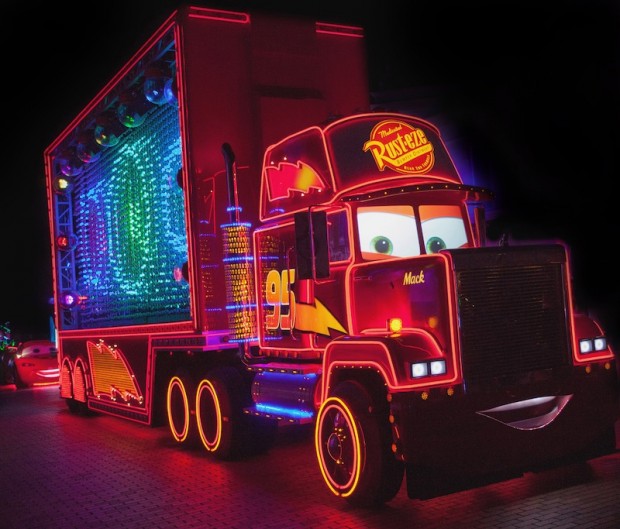 Mack Truck in Paint the Night