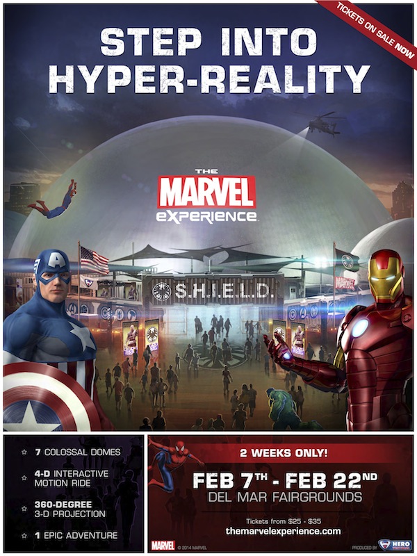 The Marvel Experience Poster
