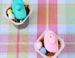 Easter Chick Pudding Nests