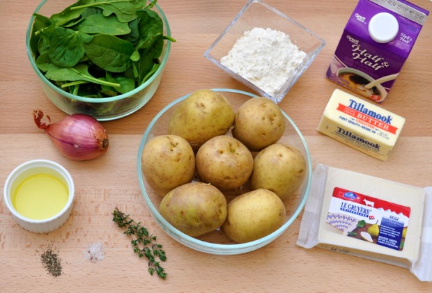 Potato Gratin Ingredients