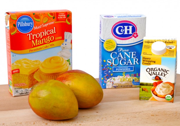 Mango Shortcake Ingredients