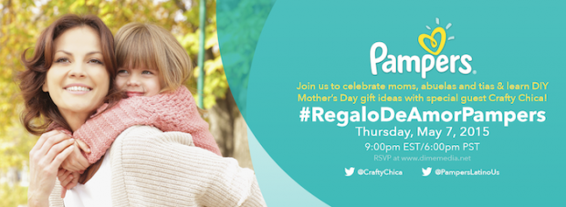 #RegaloDeAmorPampers Twitter Party Invite