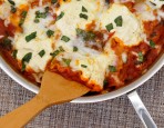 One Skillet Vegetarian Lasagna
