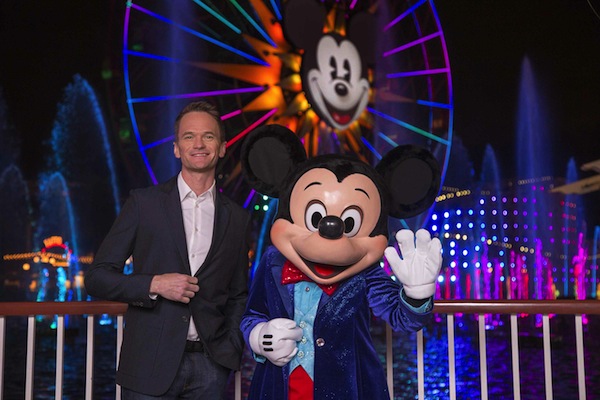 Neil Patrick Harris and Mickey Mouse