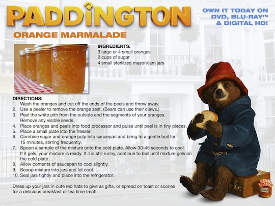 Paddington Orange Marmalade Cake
