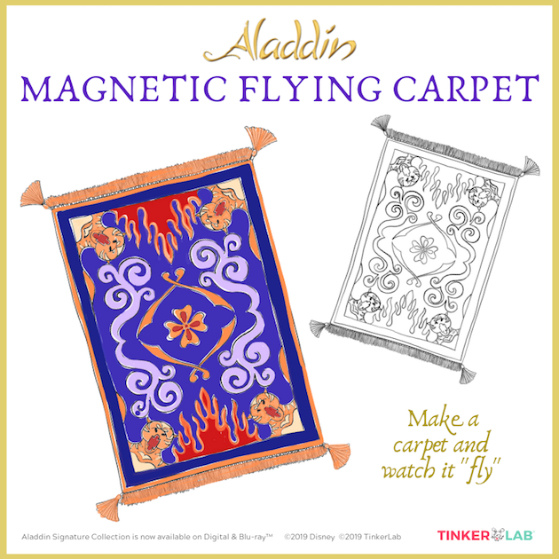 DIY Aladdin Flying Carpet