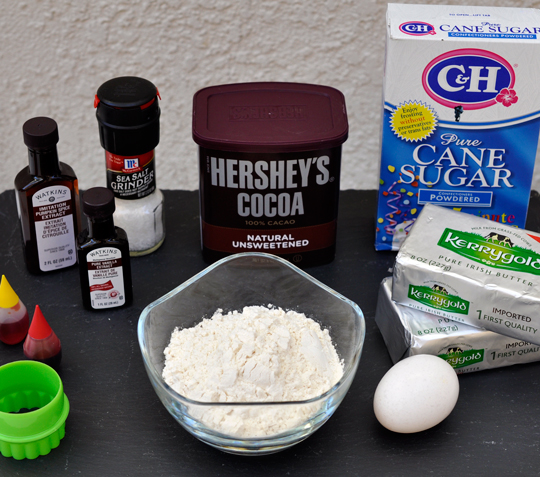 Homemade Oreo Ingredients