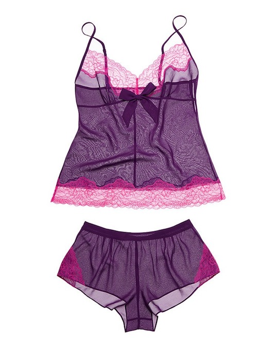 Natalie Purple Sleepwear