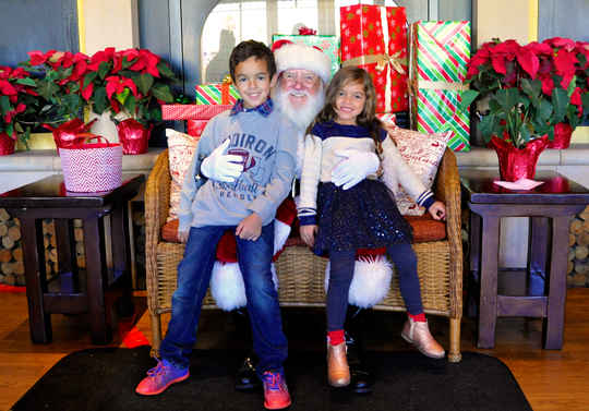 Kids With Santa