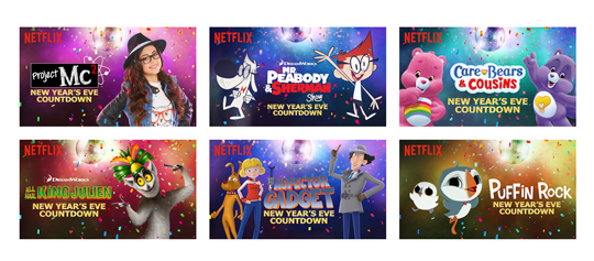 Netflix New Year's Eve Countdowns